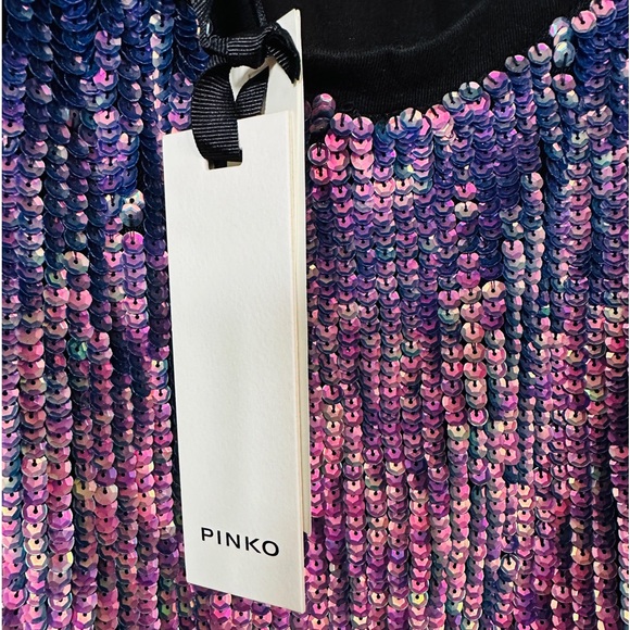 Pinko New with Tags Sequin Top. Size Small fits Medium as well - Picture 1 of 8